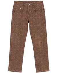 R13 - Boy Straight-Fit Check Trousers - Lyst