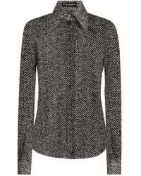 Dolce & Gabbana - Striped Shirt - Lyst