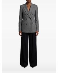 Tagliatore - Paris Herringbone-Pattern Double-Breasted Blazer - Lyst