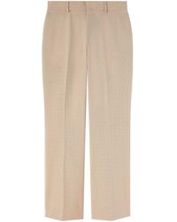Palm Angels - Retro Flare Cotton Trousers - Lyst