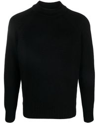 Zanone - Mock-Neck Fine-Knit Jumper - Lyst