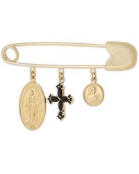 Dolce & Gabbana - Broche Met Veiligheidsspeld - Lyst