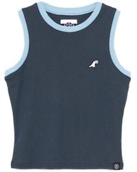 SPORT b. by agnès b. - Dino Logo-Patched Tank Top - Lyst
