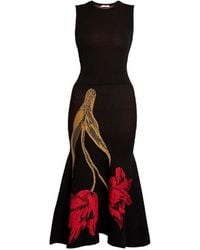 Erdem - Sleeveless Knitted Midi Dress - Lyst