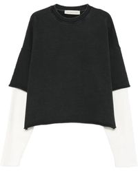 Stay Human On Earth - Layered Sweatshirt - Lyst