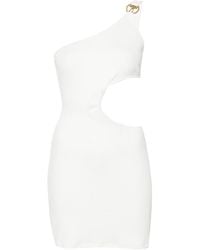 Moschino - One-shoulder Cut-out Minidress - Lyst