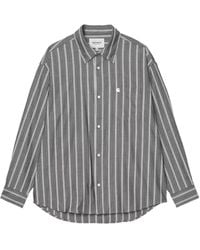 Carhartt - Striped Cotton Shirt - Lyst