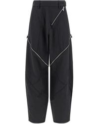The Attico - Zip Pants - Lyst