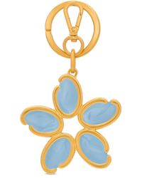 Oscar de la Renta - O Flower Charm Keyring - Lyst