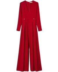 Twinset - Jumpsuit Mit Falten - Lyst