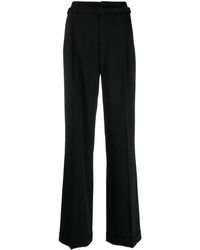 Ralph Lauren - Pantalon De Tailleur En Laine À Taille Haute - Lyst