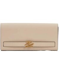KARL LAGERFELD - K/Autograph Flap Wallet - Lyst