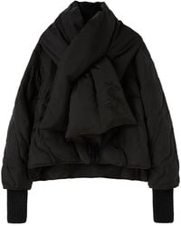 Jil Sander - Logo-Embroidered Down Jacket - Lyst