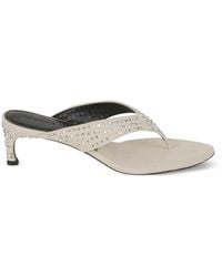 ROTATE BIRGER CHRISTENSEN - Stud-Embellished Leather Sandals - Lyst