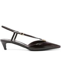 Fendi - Pumps Con Cinturino Posteriore Ffold 40Mm - Lyst
