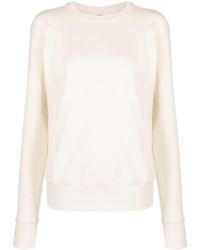 Totême - Crew-neck Organic Cotton Sweatshirt - Lyst