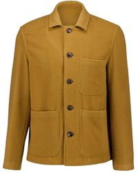 Piacenza Cashmere - Button-Up Cashmere Shirt Jacket - Lyst
