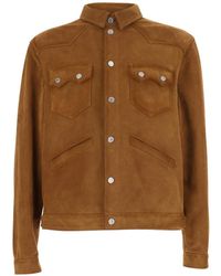DSquared² - Chaqueta 'Boxy Shirt de ante' de - Lyst