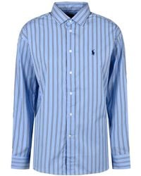Polo Ralph Lauren - Relaxed-Fit Striped Cotton Shirt - Lyst
