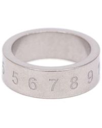 Maison Margiela - Numerical Engraved Ring - Lyst