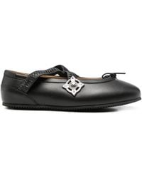 Toga - Elasticated-Strap Ballet Flats - Lyst