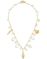 Oceanus - Pearl Prism Necklace - Lyst