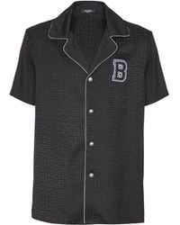 Balmain - Varsity Pyjamashirt - Lyst