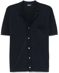 Drumohr - Camisa de canalé - Lyst