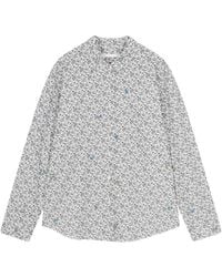 JNBY - Floral-Print Long-Sleeve Shirt - Lyst