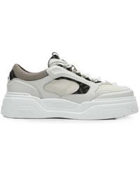 Fendi - Force Leather Sneakers - Lyst