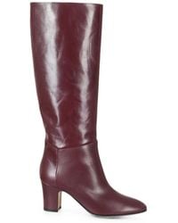 Alberta Ferretti - Bottes En Cuir - Lyst