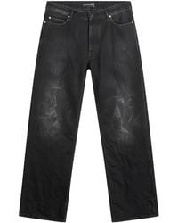 Balenciaga - Distressed Jeans - Lyst