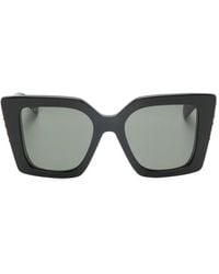 Gucci - Square-Frame Logo-Detail Sunglasses - Lyst