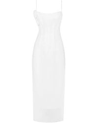 ANOUKI - Corset Midi Dress - Lyst