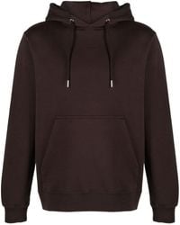 Sandro - Logo-embroidered Cotton Hoodie - Lyst