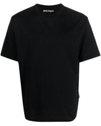 Palm Angels - | T-shirt slim monogram | male | NERO | XL - Lyst