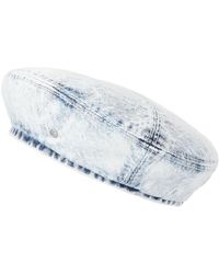 Maison Michel - New Billy Denim-Baskenmütze - Lyst
