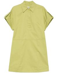 JOSEPH - Ali Collared Short-Sleeve Mini Dress - Lyst