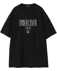 Undercover - Logo-Print Cotton T-Shirt - Lyst