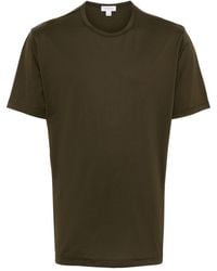 Sunspel - Round-neck Cotton T-shirt - Lyst