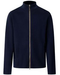 Hackett - Cardigan Milano En Laine Mérinos - Lyst