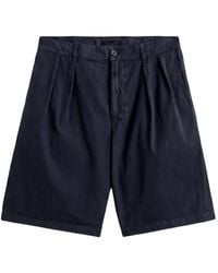 Aspesi - Geplooide Bermuda Shorts - Lyst
