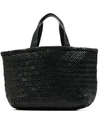 Manebí - Sac Cabas New Sunset Médium En Cuir Tressé - Lyst
