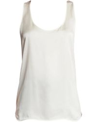 Wardrobe NYC - Top Met Diepe Ronde Hals - Lyst