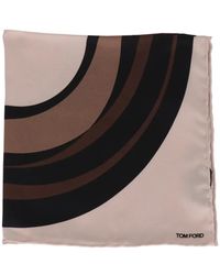 Tom Ford - Geometric-Print Pocket Square - Lyst