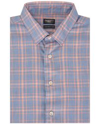 Faherty - Movement Geruit Overhemd - Lyst