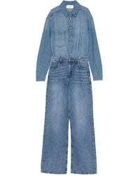 Ba&sh - Buttoned Pocketed Jumpsuit - Lyst