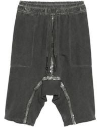 69 by Isaac Sellam - Elasticated-Waistband Drop-Crotch Shorts - Lyst
