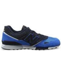 New Balance - 446 Colour-Block Low-Top Sneakers - Lyst