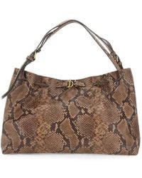 Gianni Chiarini - Mimi Python-Effect Leather Shoulder Bag - Lyst